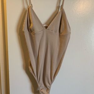 Tan bodysuit